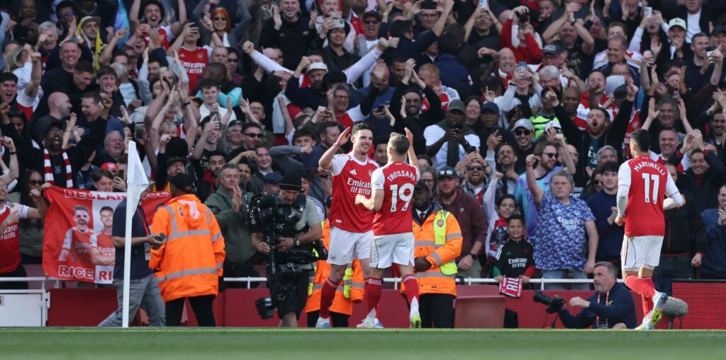 arsenal-s-declan-rice-celebrates-scoring-their-first-goal-with-leandro-trossard.JPG