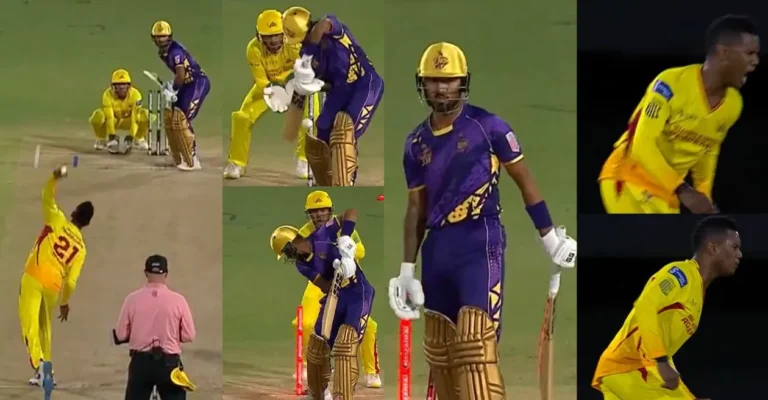 Akeal-Hoseins-majestic-arm-ball-shatters-Nitish-Kumars-stumps-as-TSK-edge-past-LAKR-in-MLC-2025-game.webp