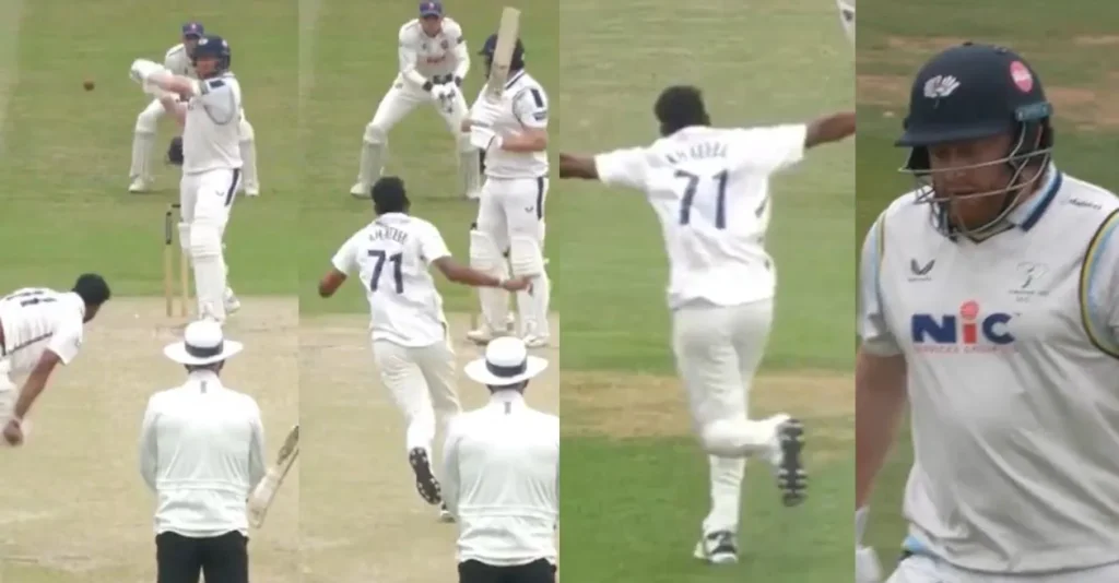 Khaleel-Ahmed-claims-Jonny-Bairstow-as-his-maiden-County-Championship-victim-on-debut.webp.webp